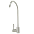 Rubinetto Long Reach 1 Via in Acciaio Inox 304 |  Attacco 1/4" per Depuratori e Osmosi