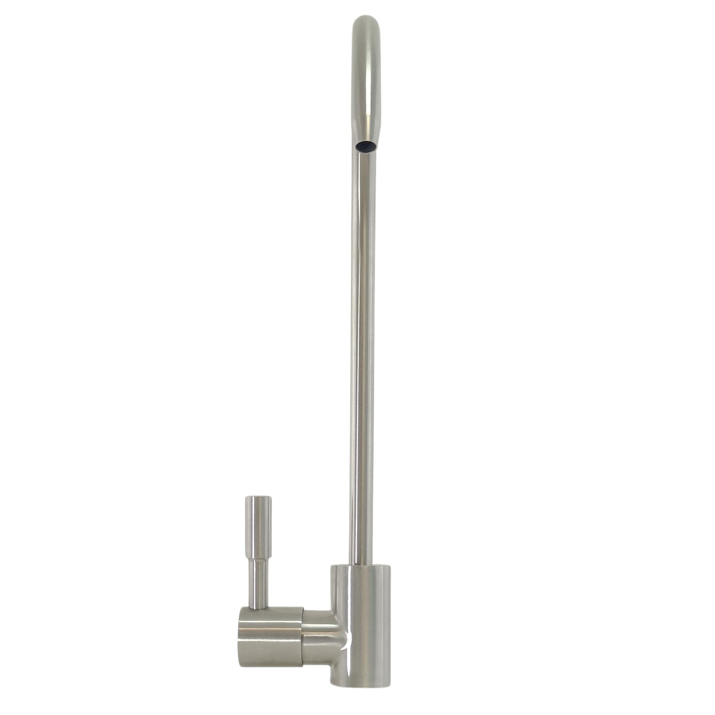 Rubinetto Long Reach 1 Via in Acciaio Inox 304 |  Attacco 1/4" per Depuratori e Osmosi